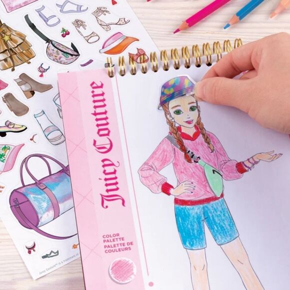 Juicy Couture Make It Real Fashion Design Sketchbook - Picture 8 of 9